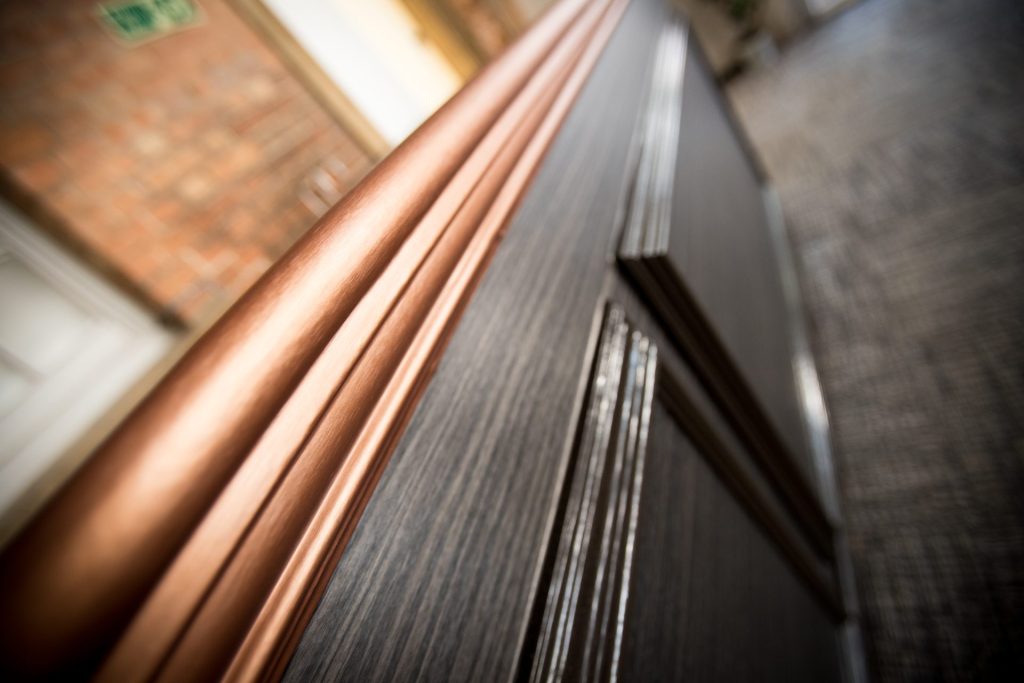 Wood effect vinyl wrap samples