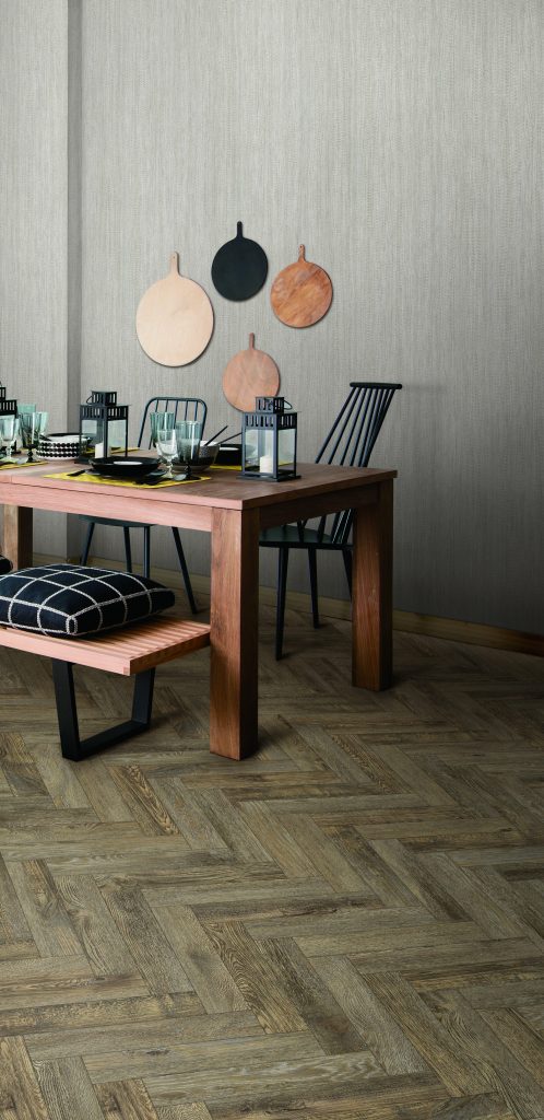 Kitchen wrapping project completed in North Devon Before and after surface wrapping transformation