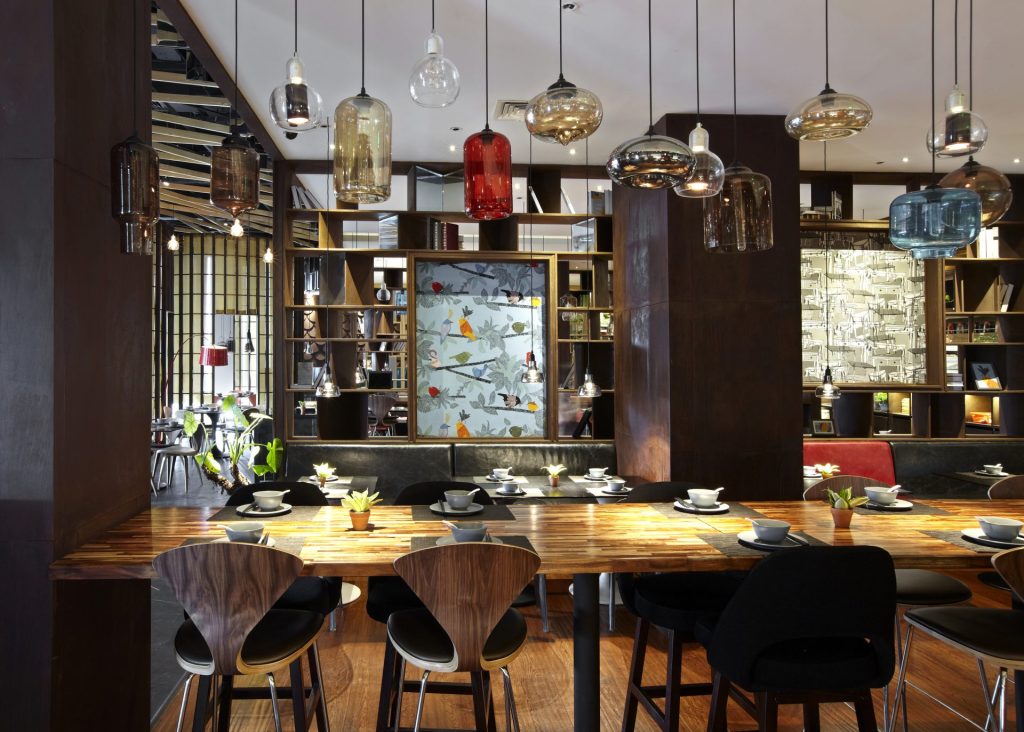 Leisure centre interior